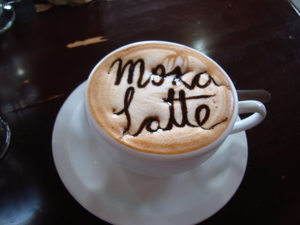 how to make a mocha latte